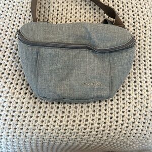 Nuna Gray Stroller Sling Bag